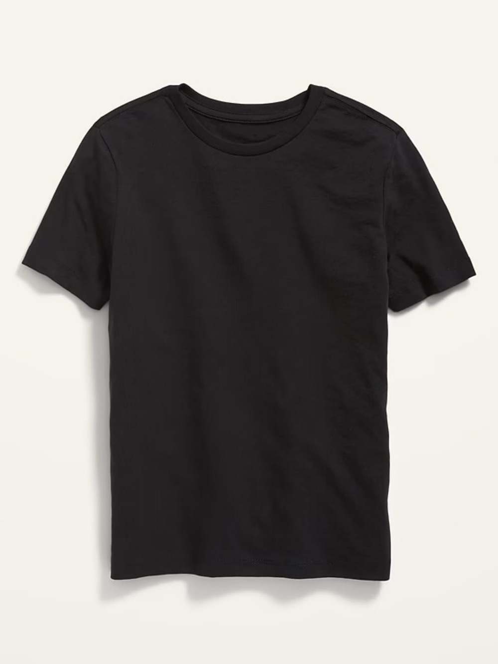 Old Navy Black Softest Crew-Neck T-Shirt for Boys - Size XL